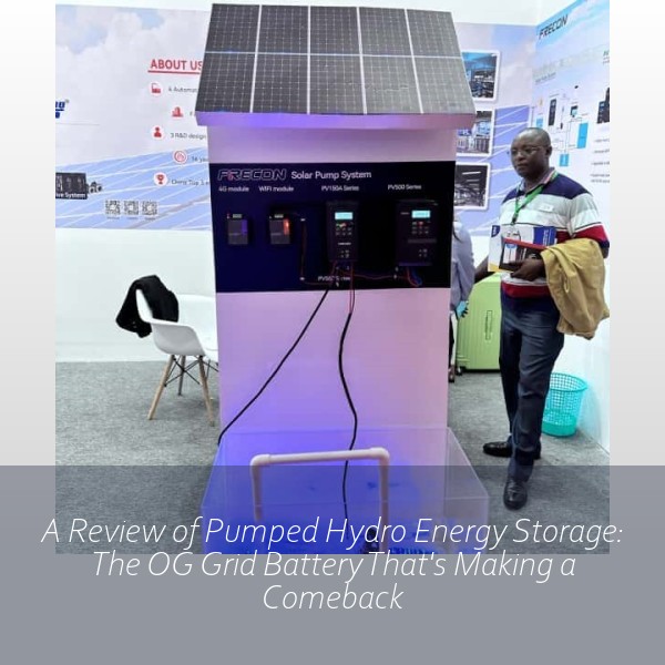A Review of Pumped Hydro Energy Storage: The OG Grid Battery That's Making a Comeback